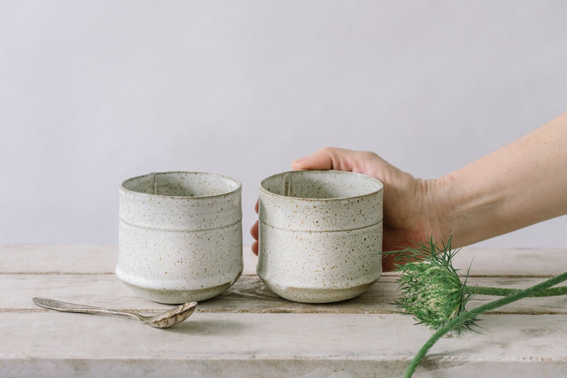 Julie White Ceramic Cup