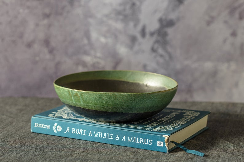 Astrid Black & Green  bowl