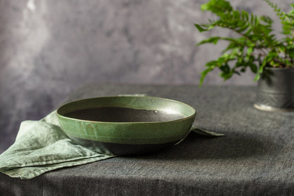 Astrid Black & Green  bowl