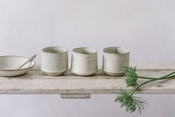 Julie White Ceramic Cup